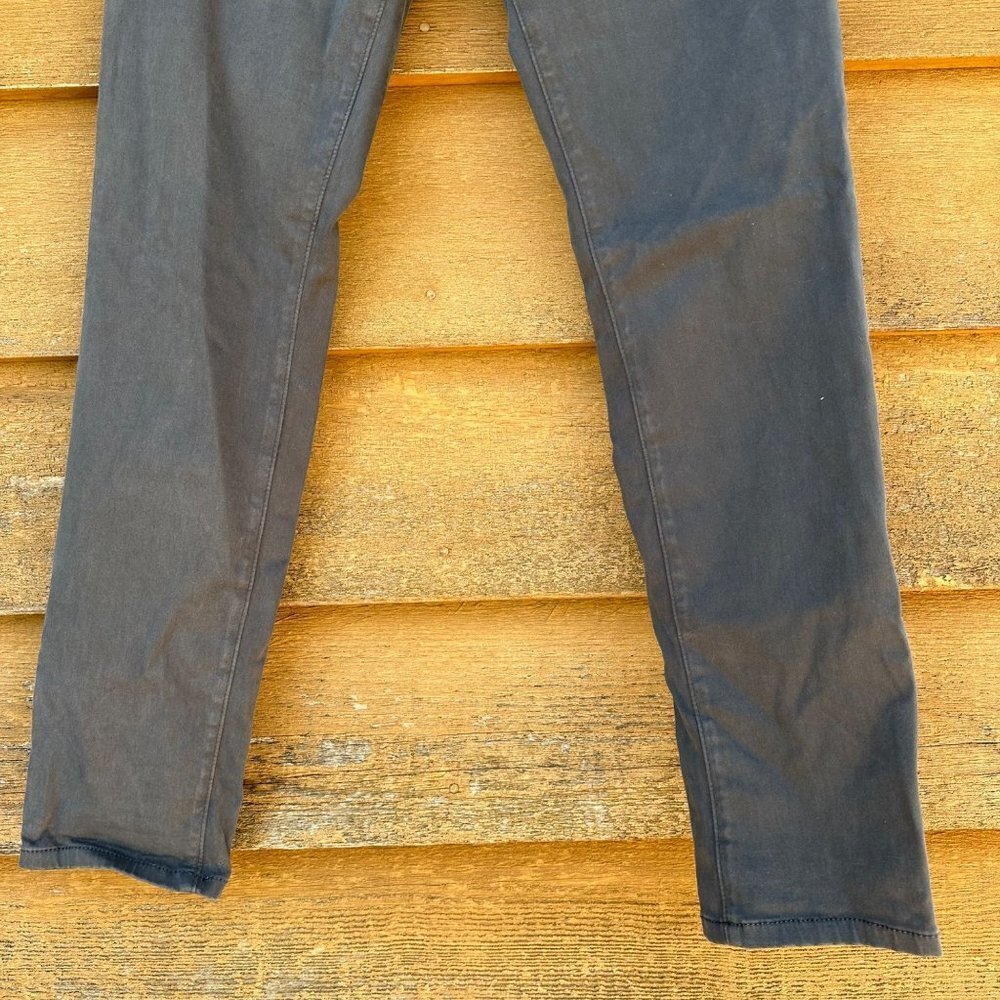 AG The Primo Cigarette Leg Charcoal Gray Adriano Goldschimied Stretch Jeans 28 - Picture 2 of 11